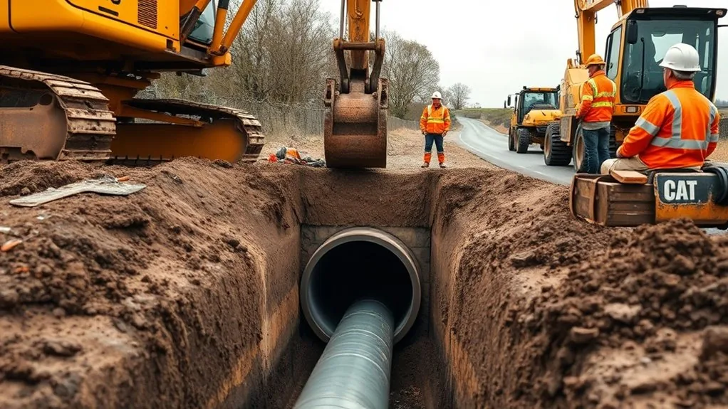 Pipe Ramming in Sidcup | Driving Pipes Under Roads, Walls & Buildings