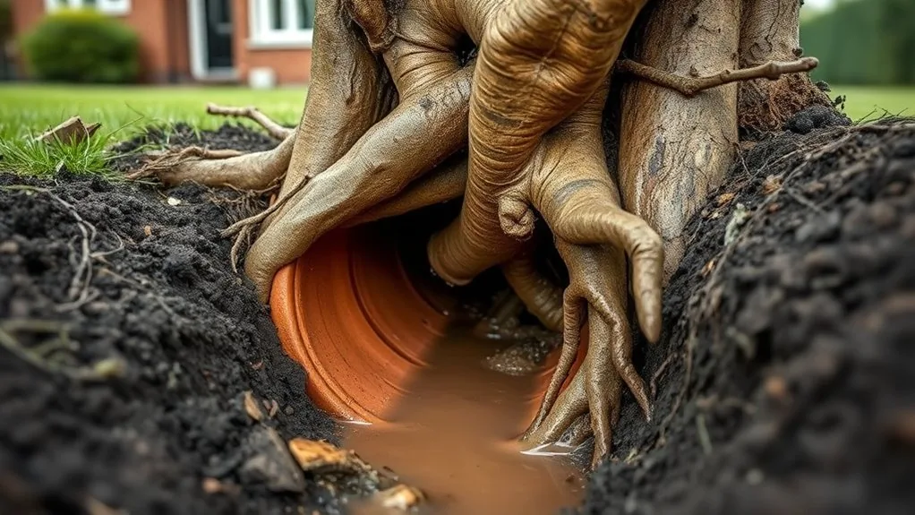 Tree Root Damage in Drains | Detection & Removal in Sidcup